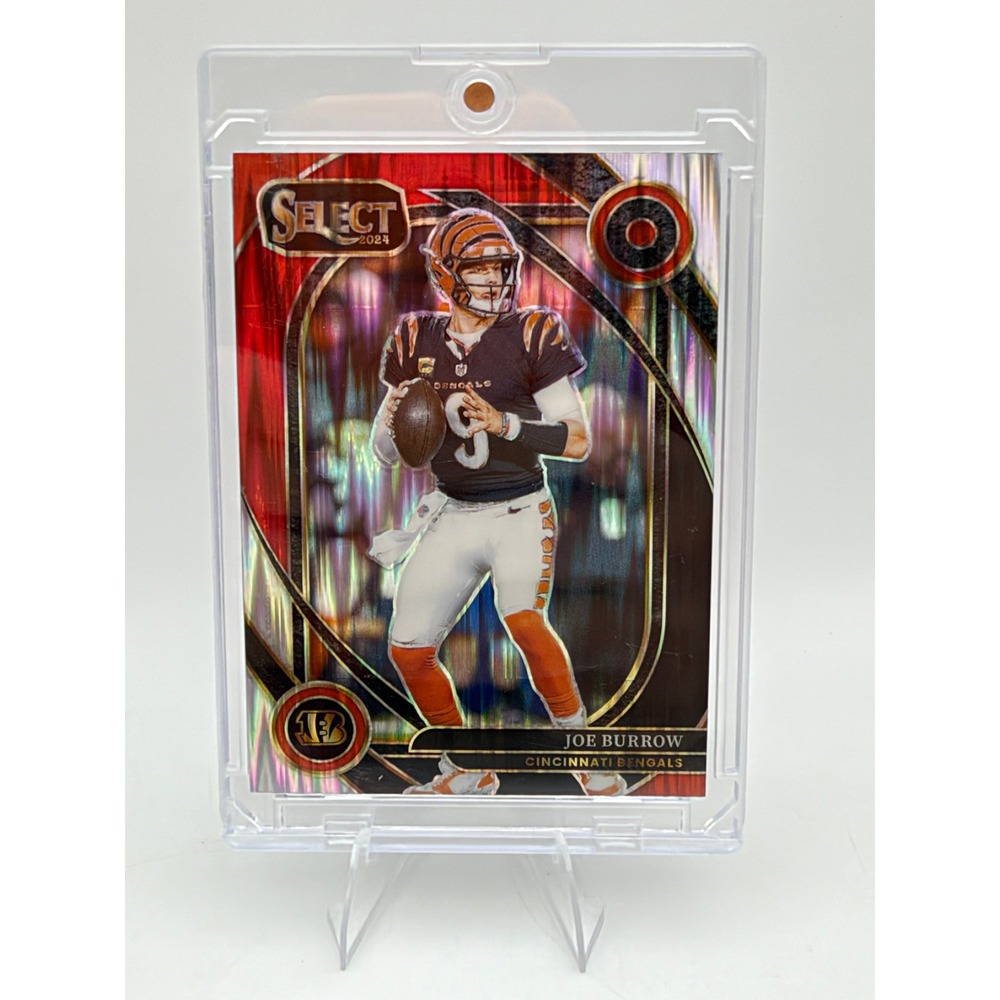 2024 Panini Select Football Joe Burrow Club Level Prizm Card 230 Bengals QB